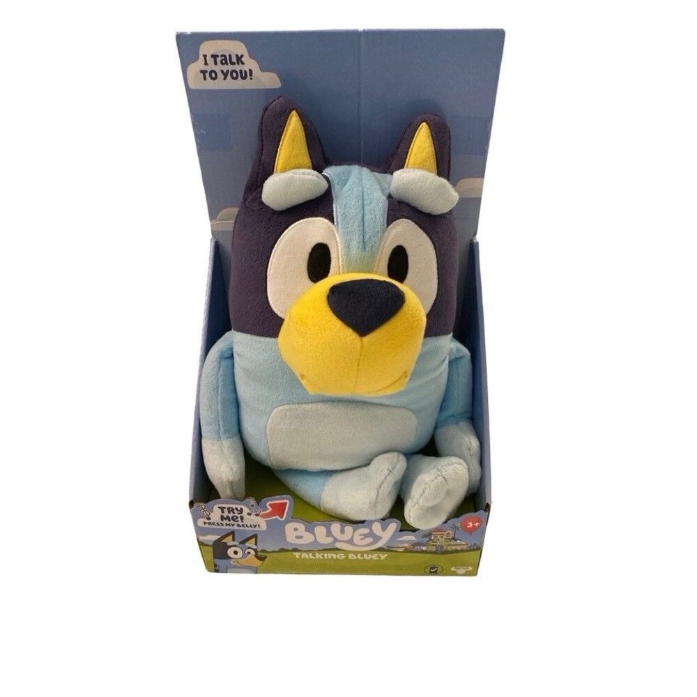 Bluey Plush Figure With Sounds Effects  | Moose Brand